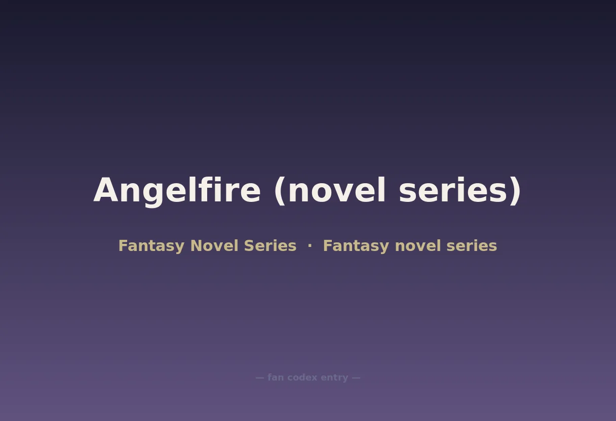 Angelfire (novel series)