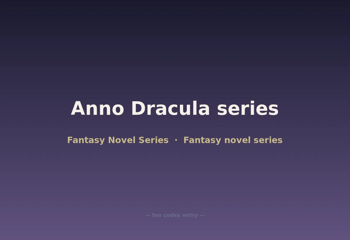 Anno Dracula series