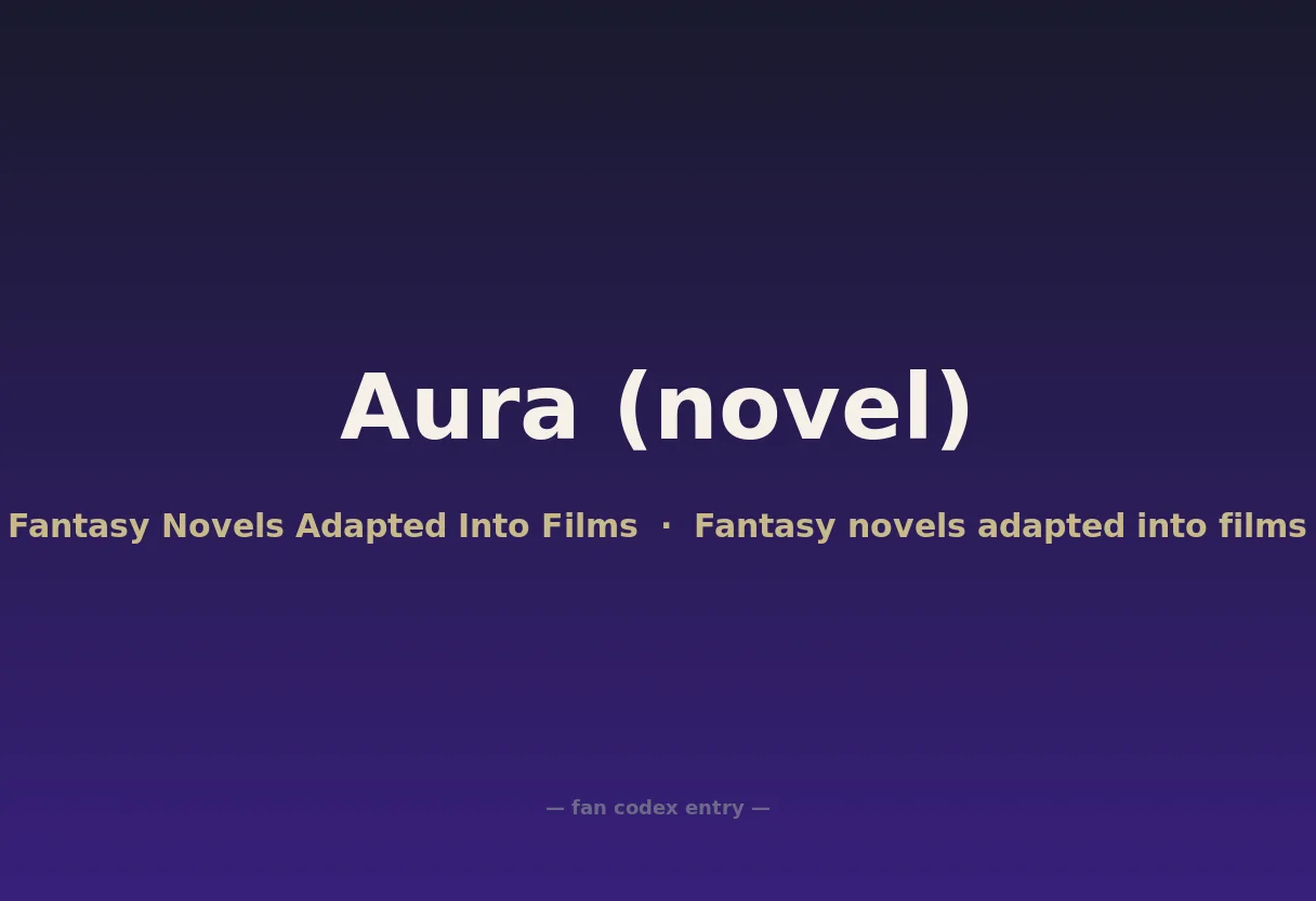 Aura (novel)