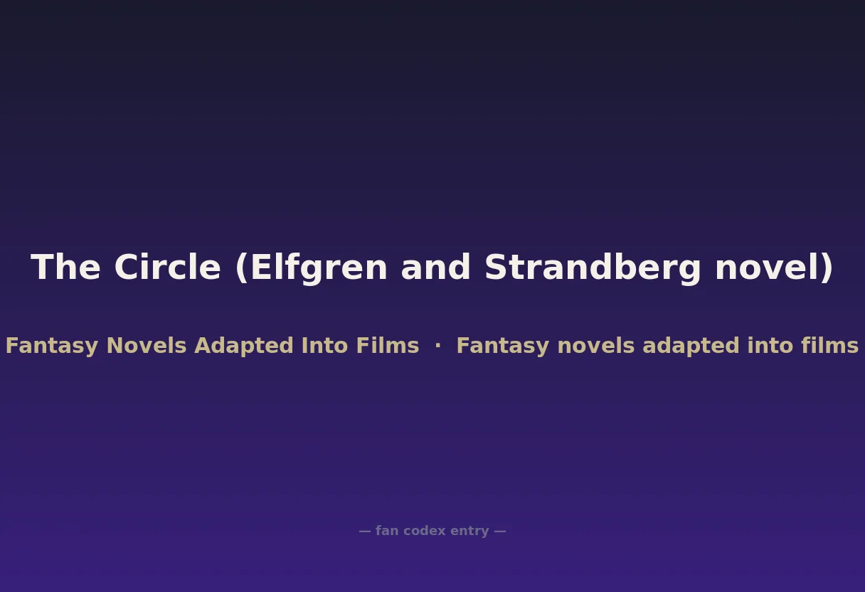The Circle (Elfgren and Strandberg novel)