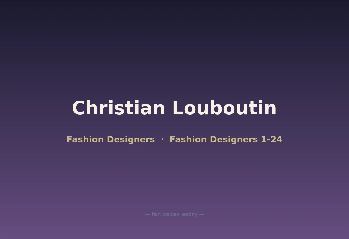 Christian Louboutin