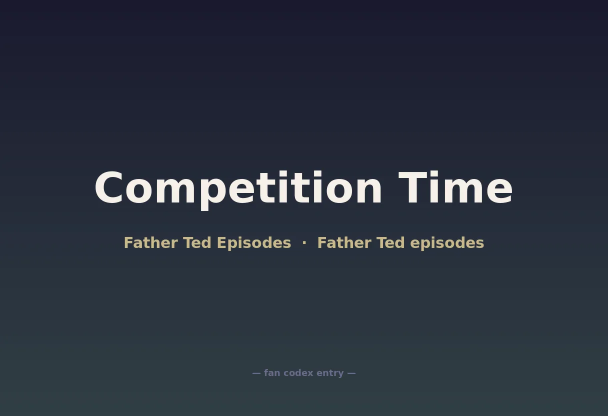 Competition Time