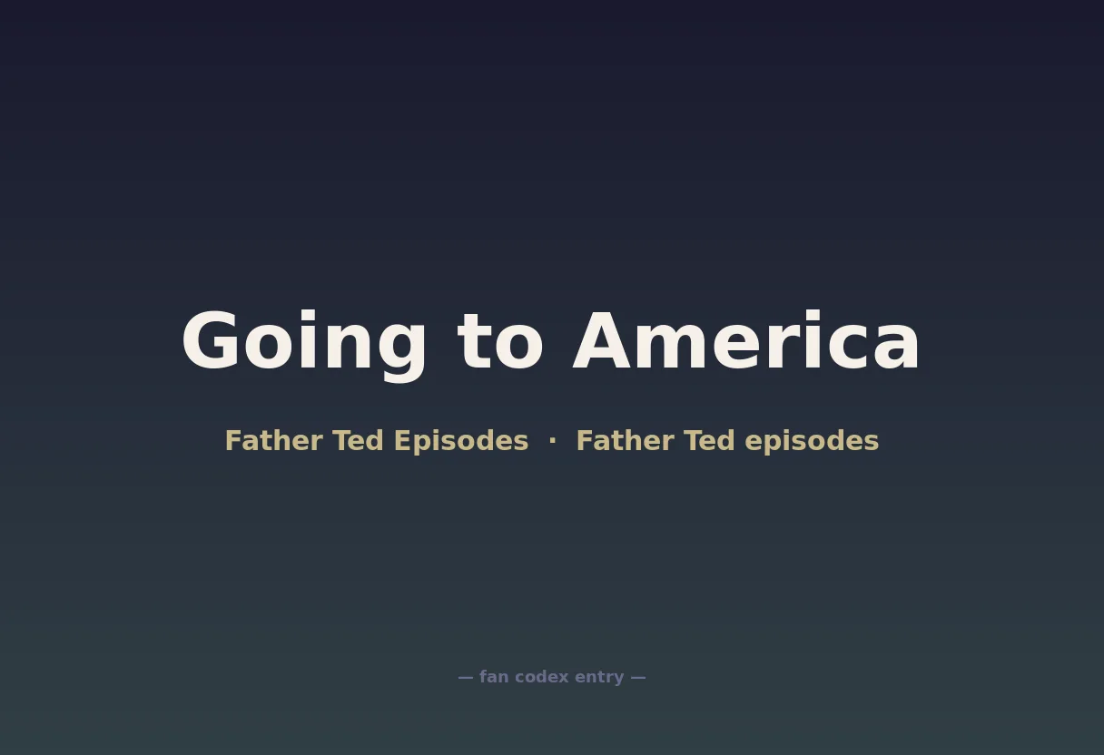 Going to America