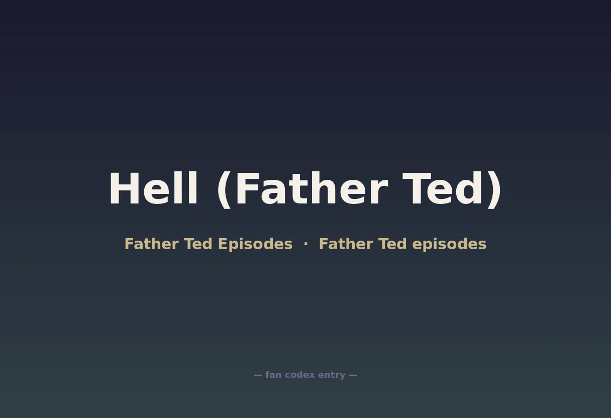 Hell (Father Ted)