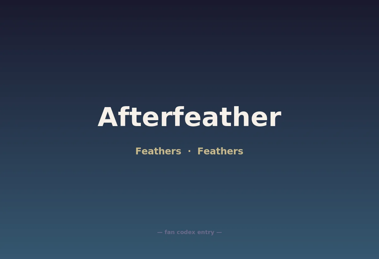 Afterfeather