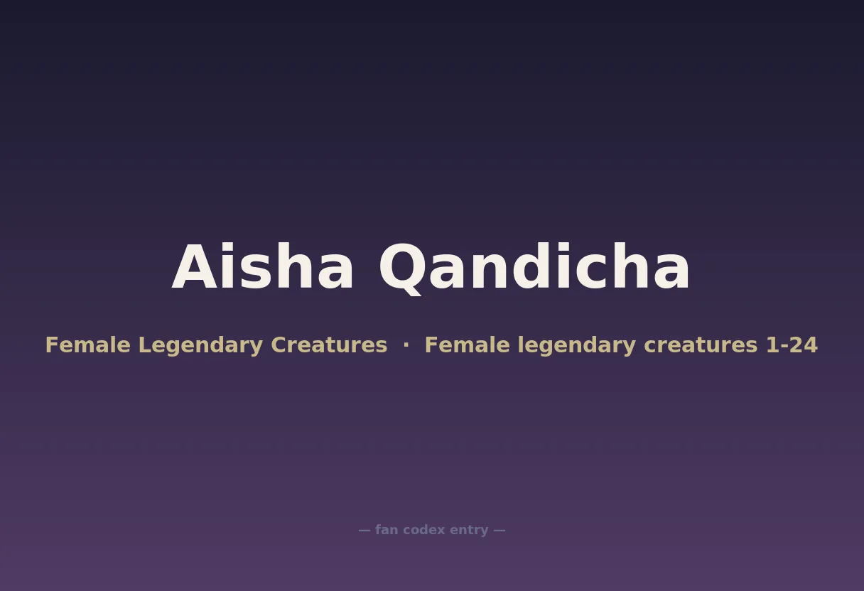 Aisha Qandicha