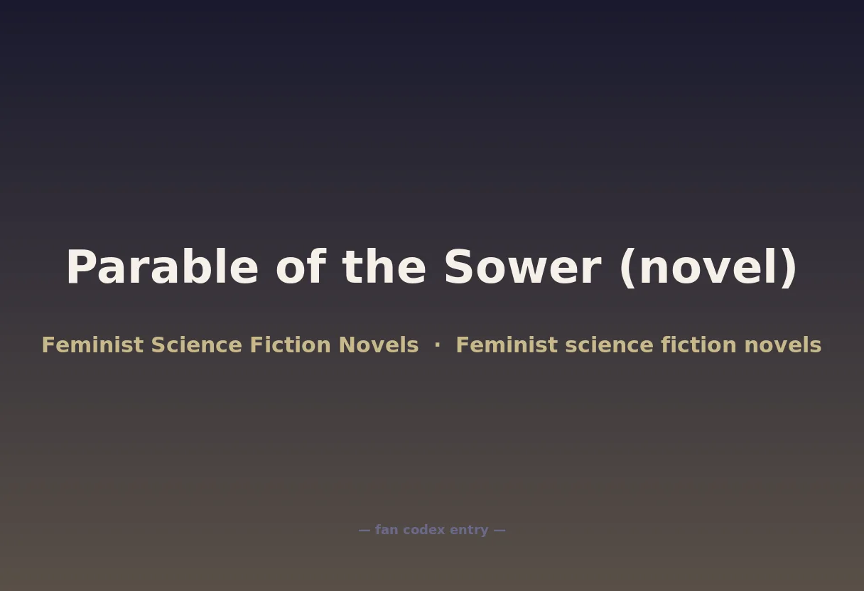Parable of the Sower (novel)