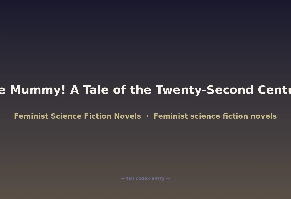 The Mummy! A Tale of the Twenty-Second Century