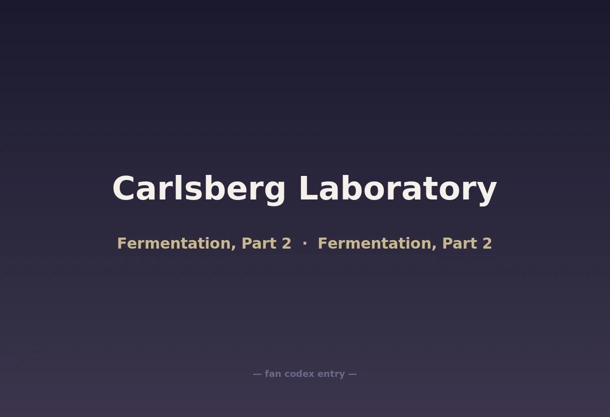 Carlsberg Laboratory