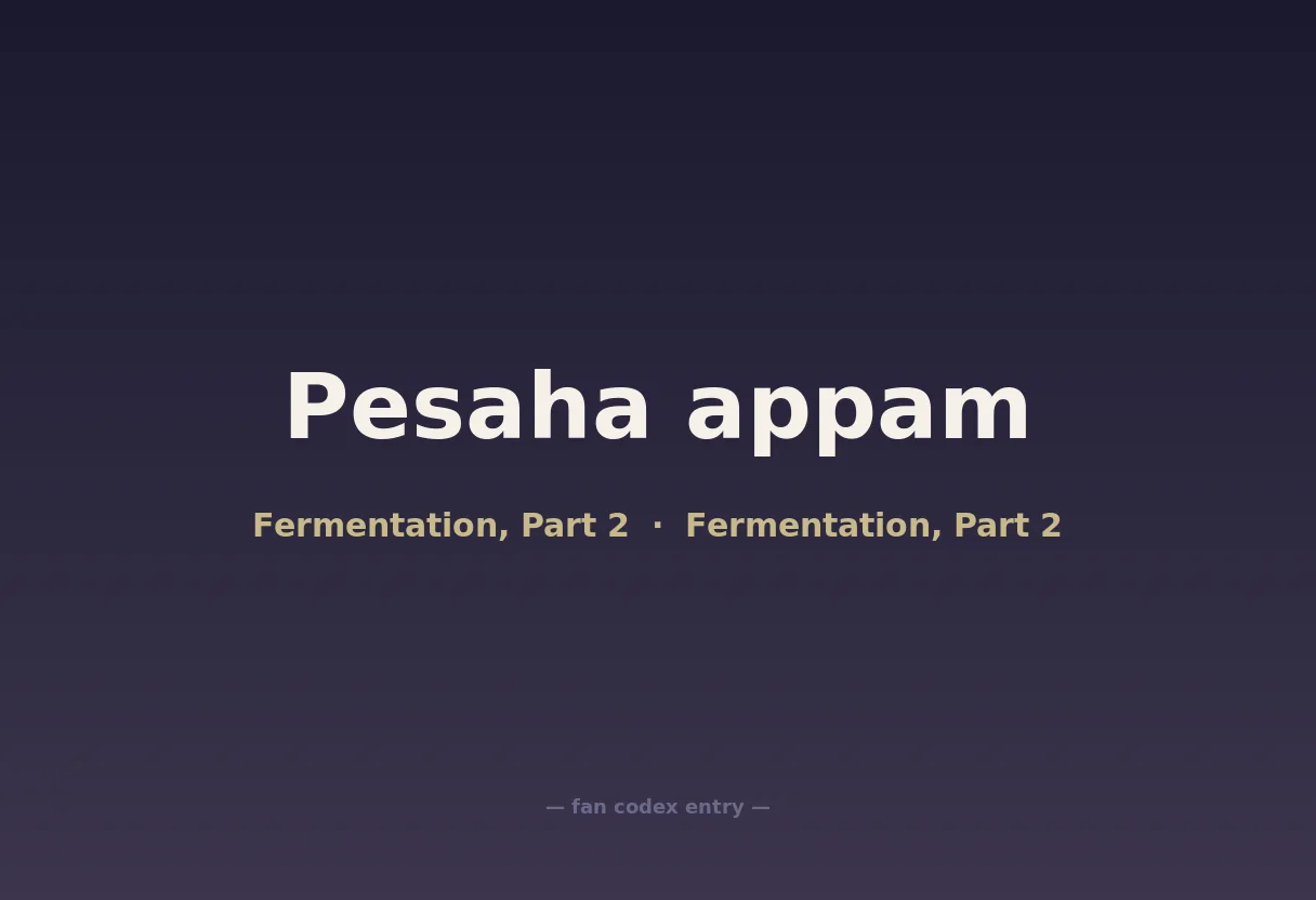 Pesaha appam