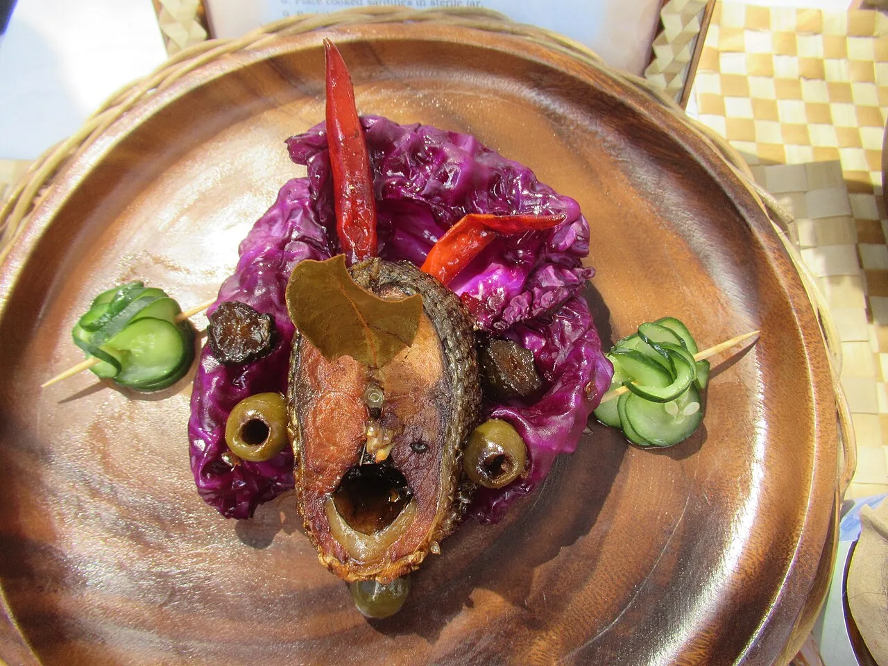 Pickled fruit