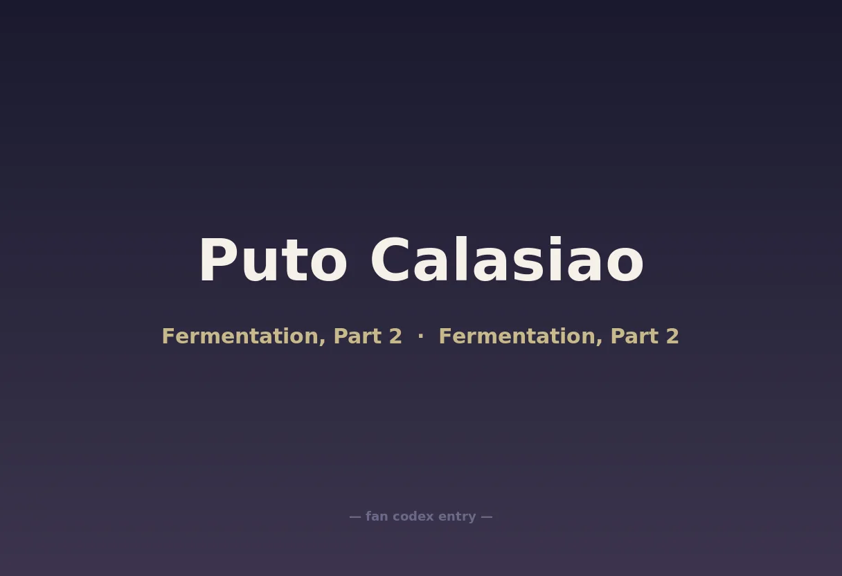 Puto Calasiao