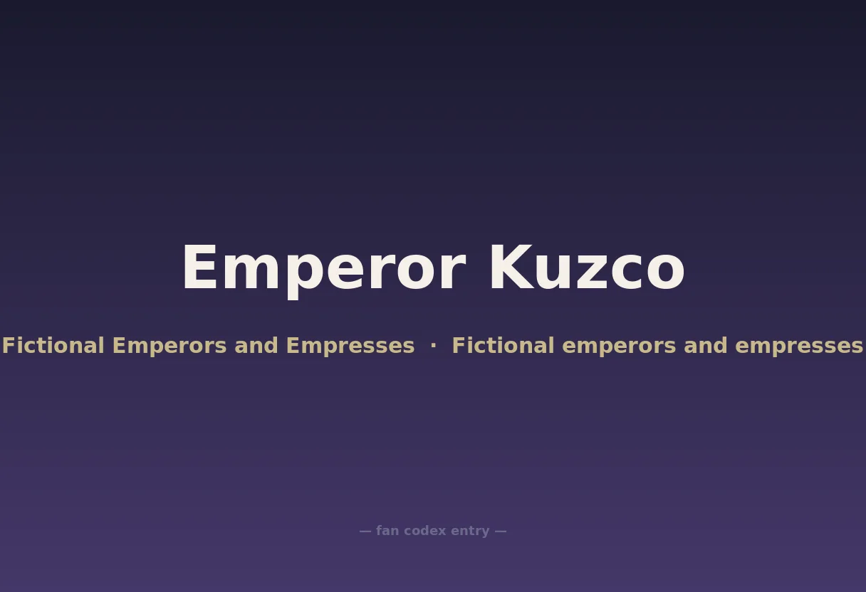 Emperor Kuzco