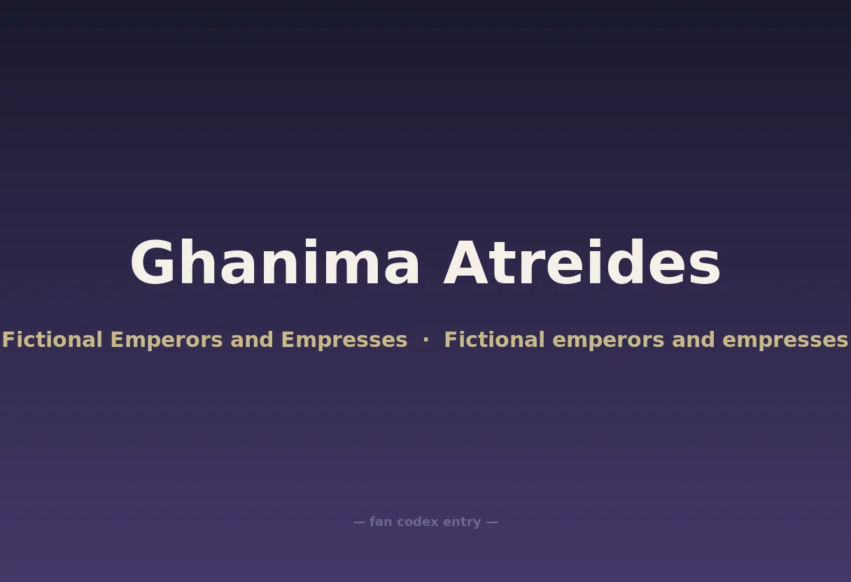 Ghanima Atreides