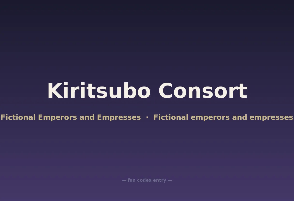 Kiritsubo Consort