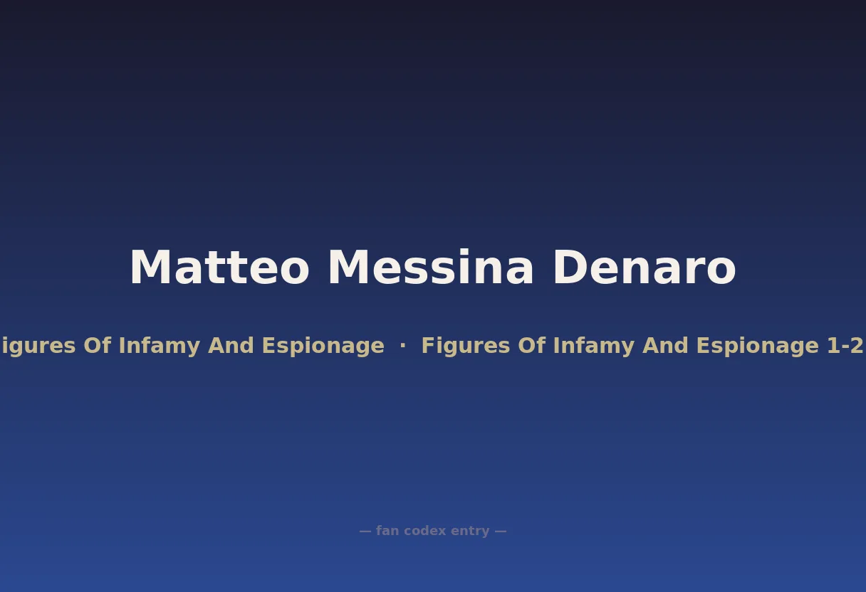 Matteo Messina Denaro