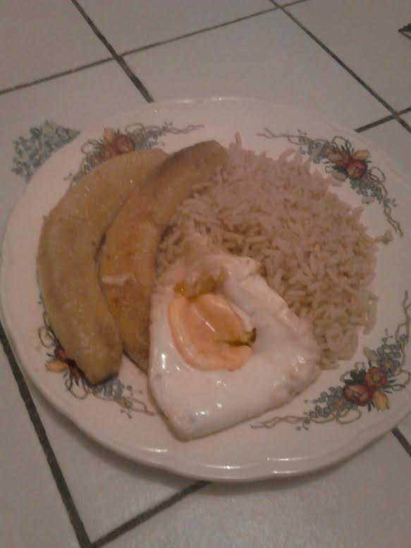 Arroz a la cubana