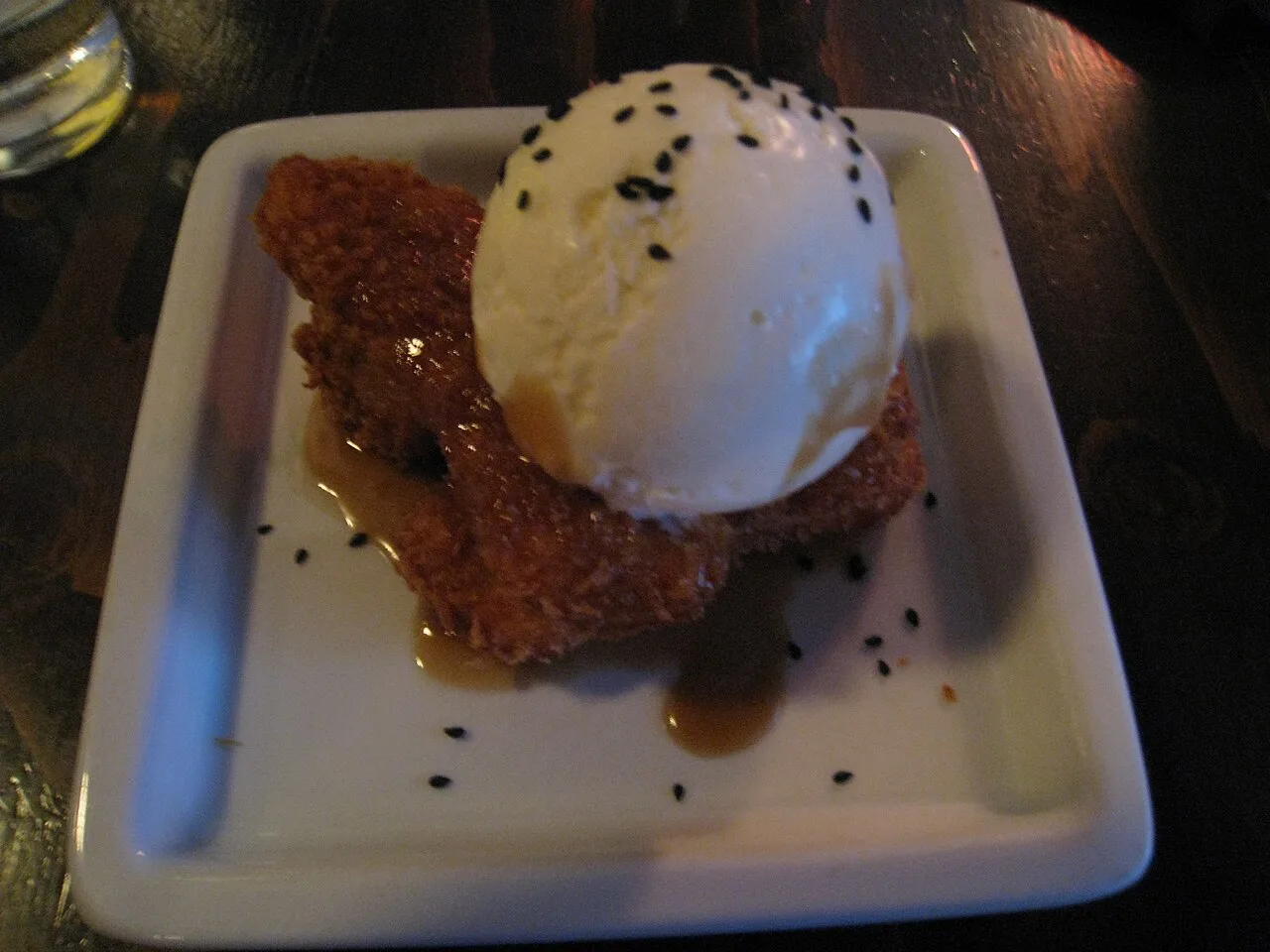 Banana fritter