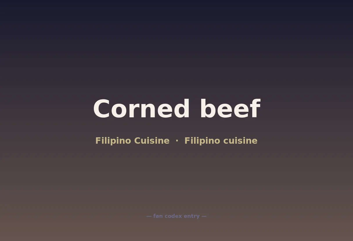 Corned beef