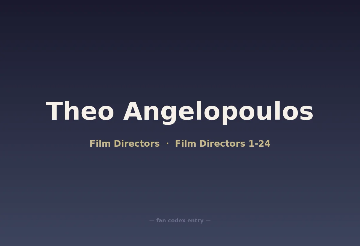 Theo Angelopoulos