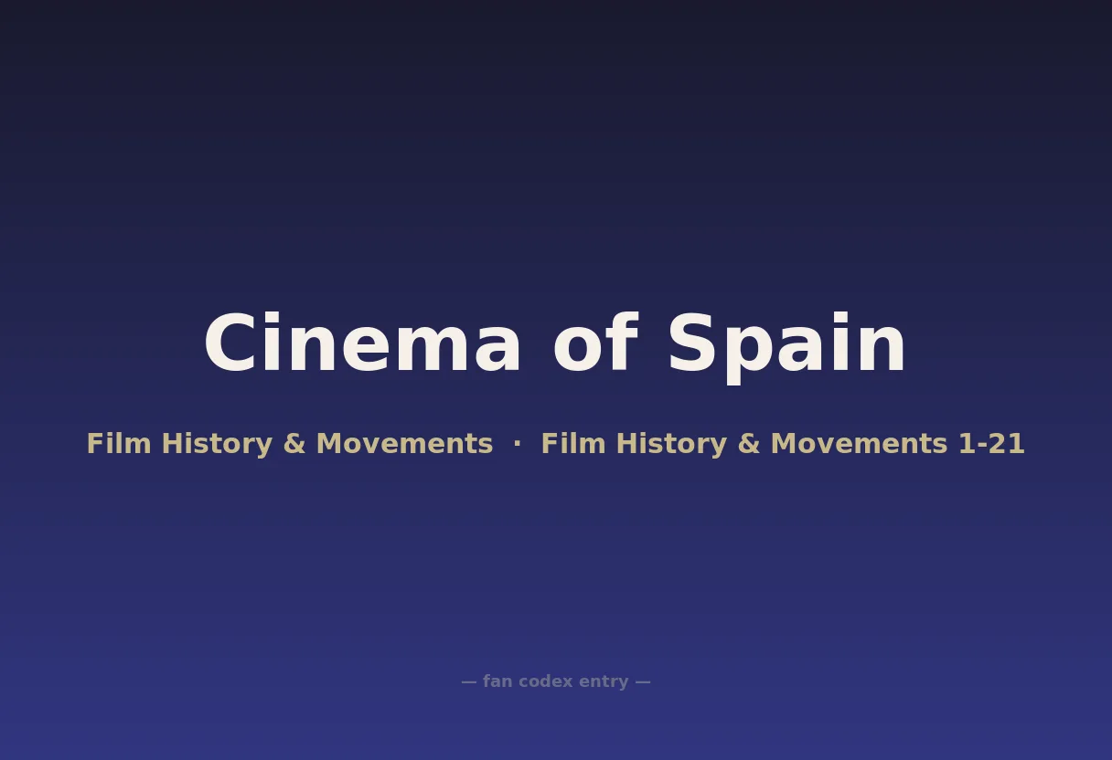 Cinema of Spain
