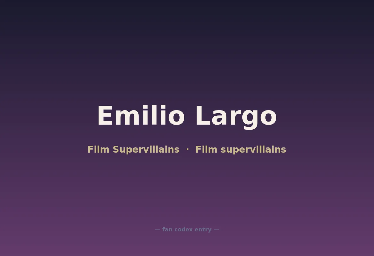 Emilio Largo
