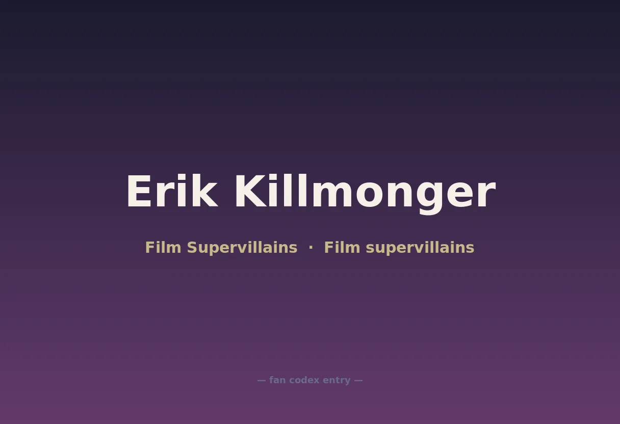 Erik Killmonger