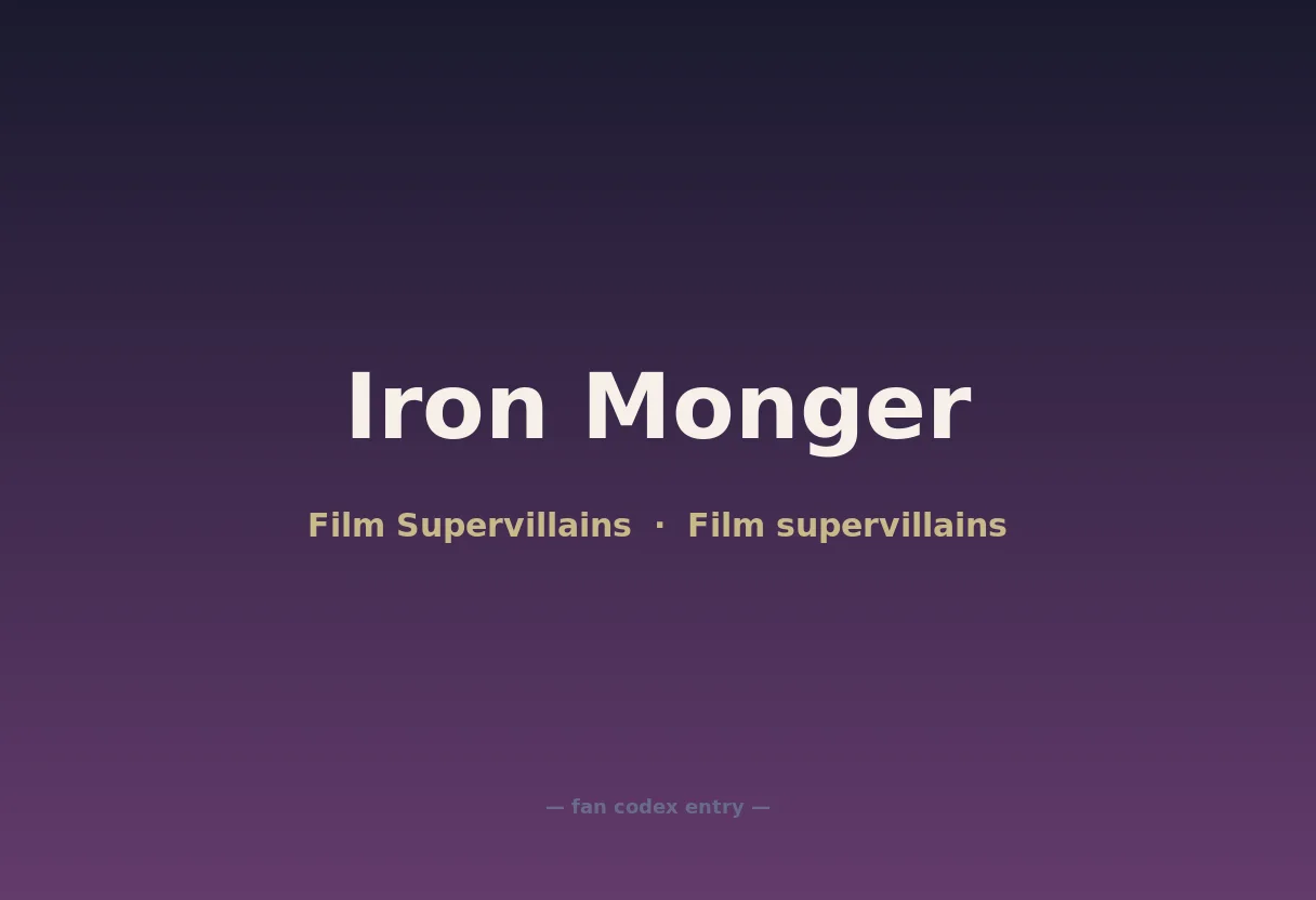 Iron Monger