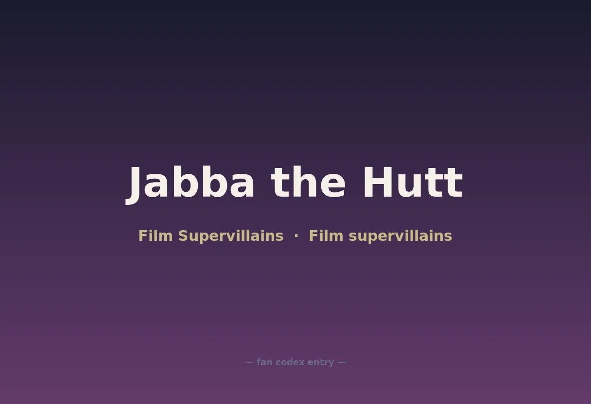 Jabba the Hutt