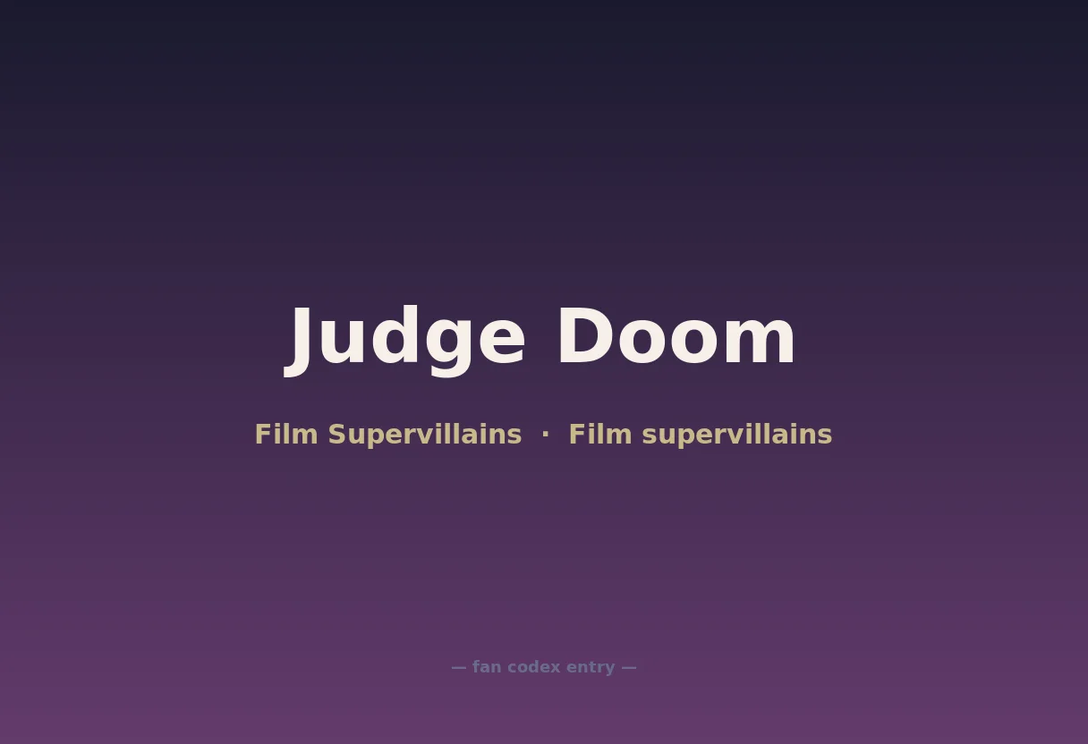 Judge Doom