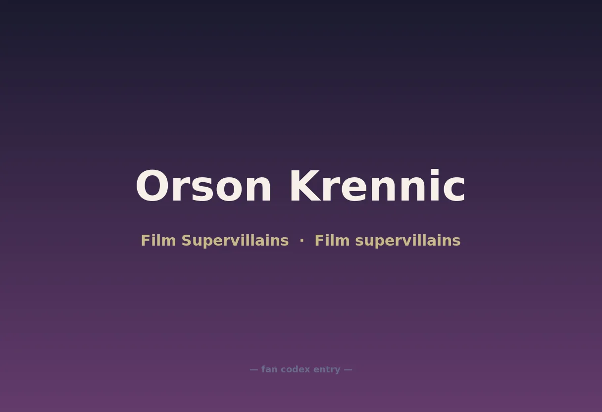 Orson Krennic