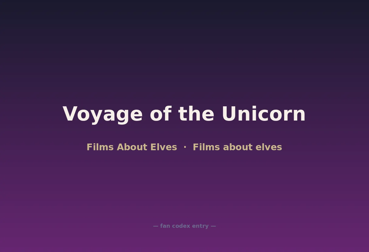 Voyage of the Unicorn