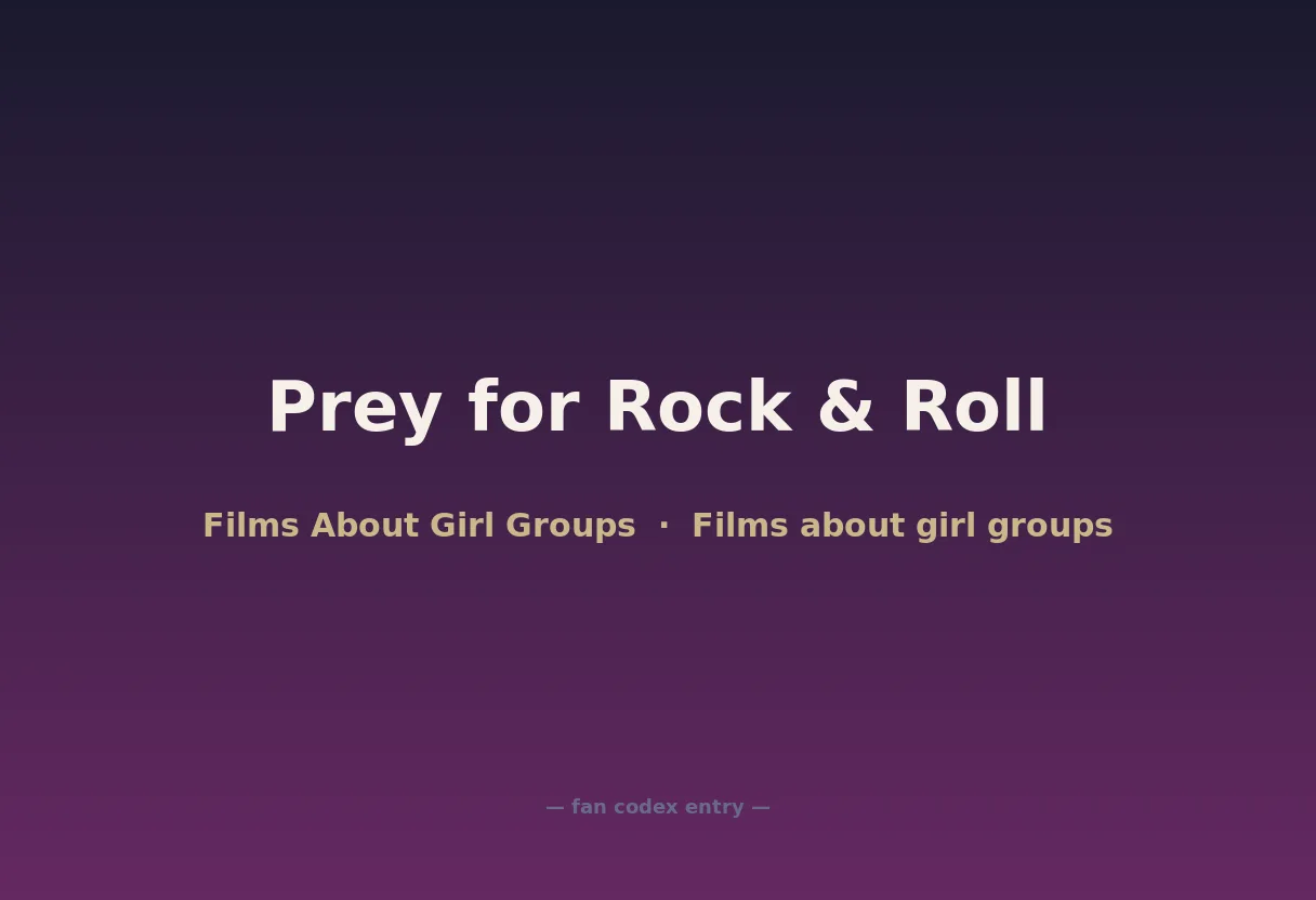 Prey for Rock & Roll