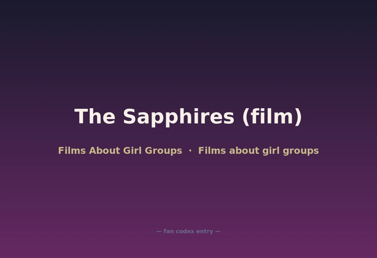 The Sapphires (film)