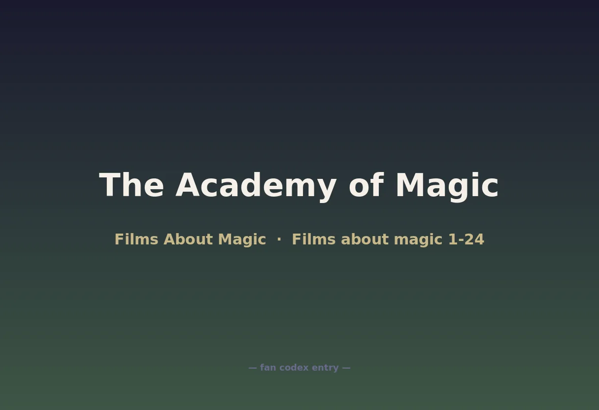 The Academy of Magic