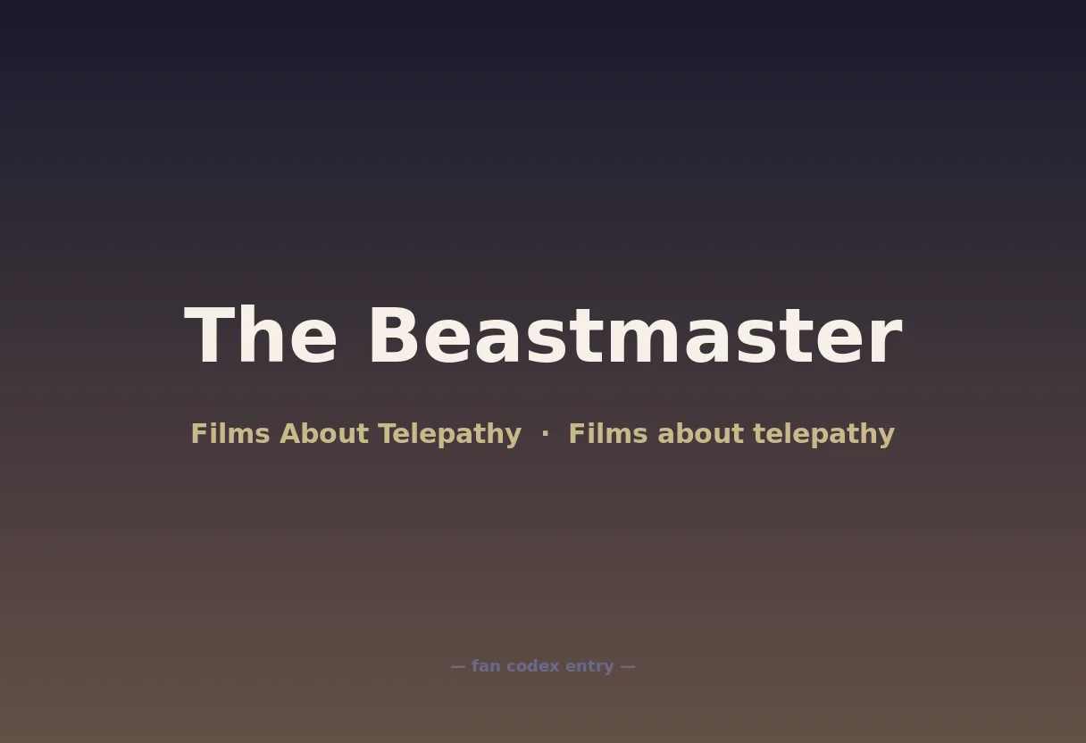 The Beastmaster