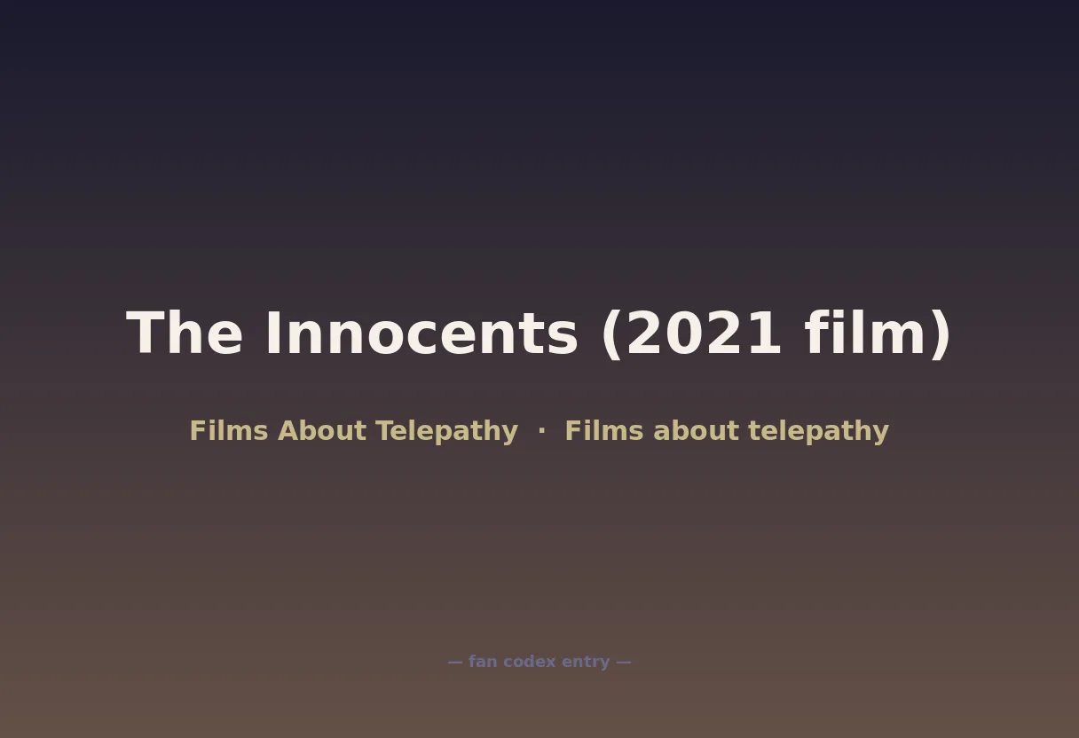The Innocents (2021 film)