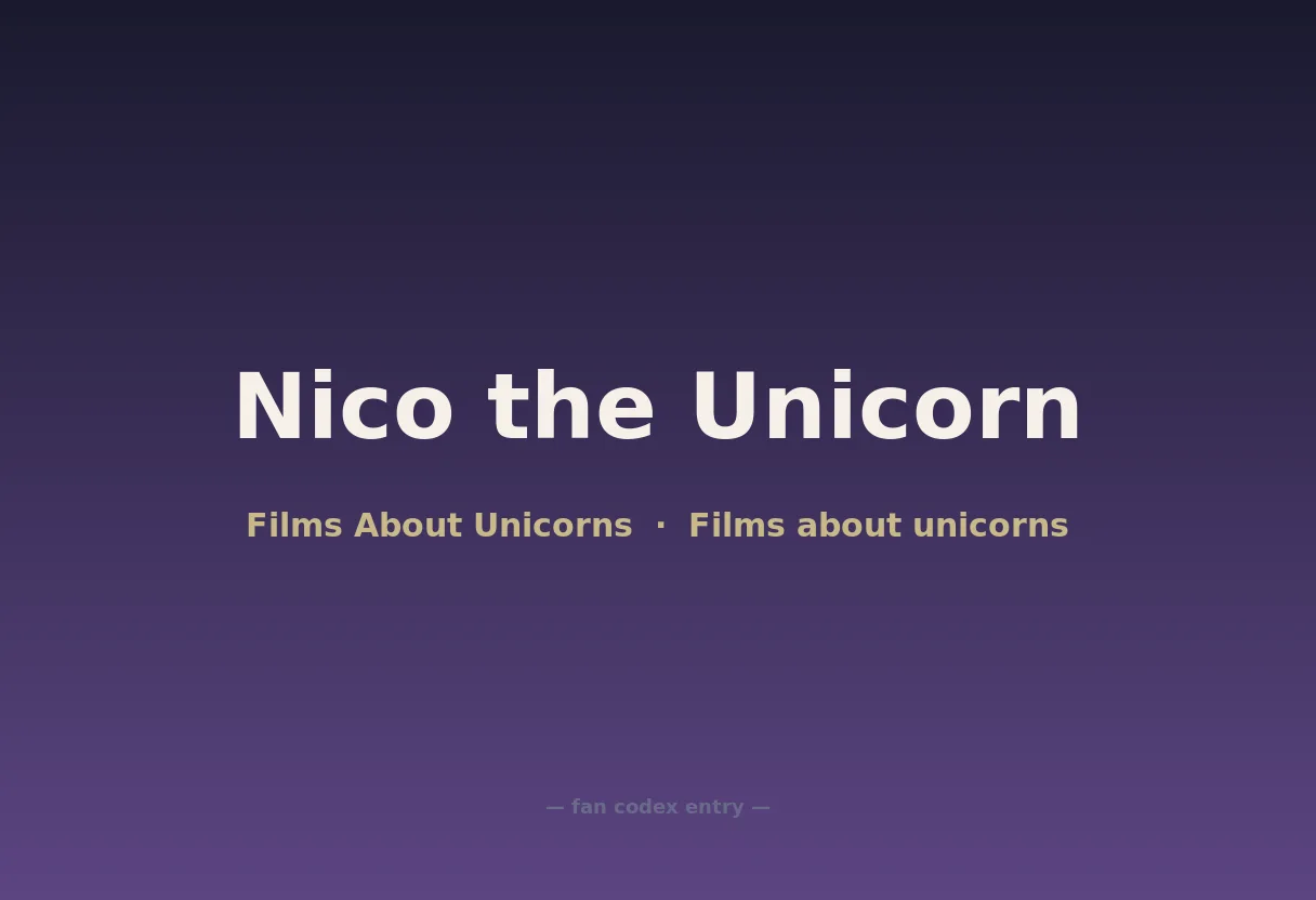Nico the Unicorn