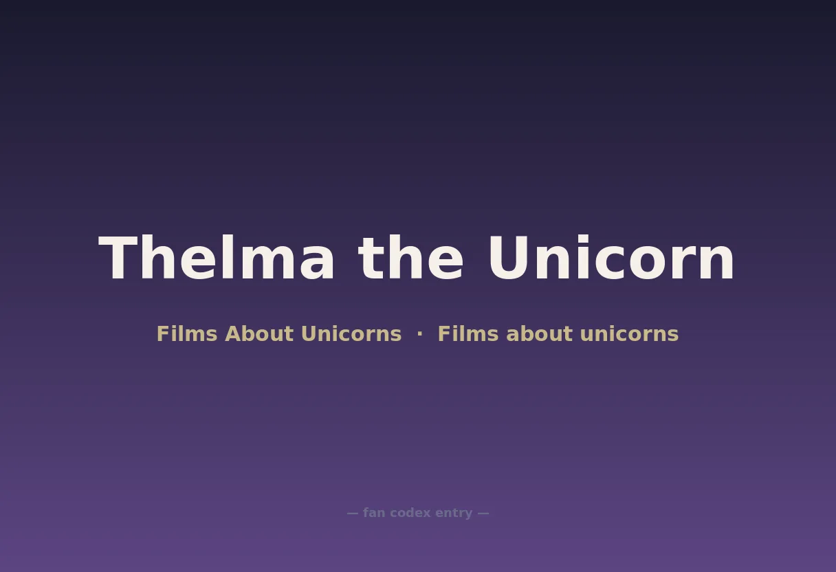 Thelma the Unicorn