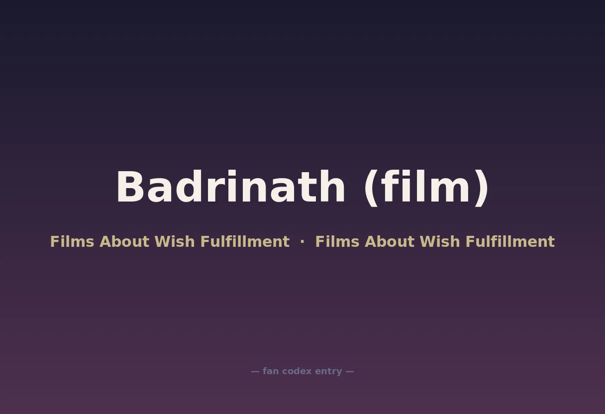 Badrinath (film)