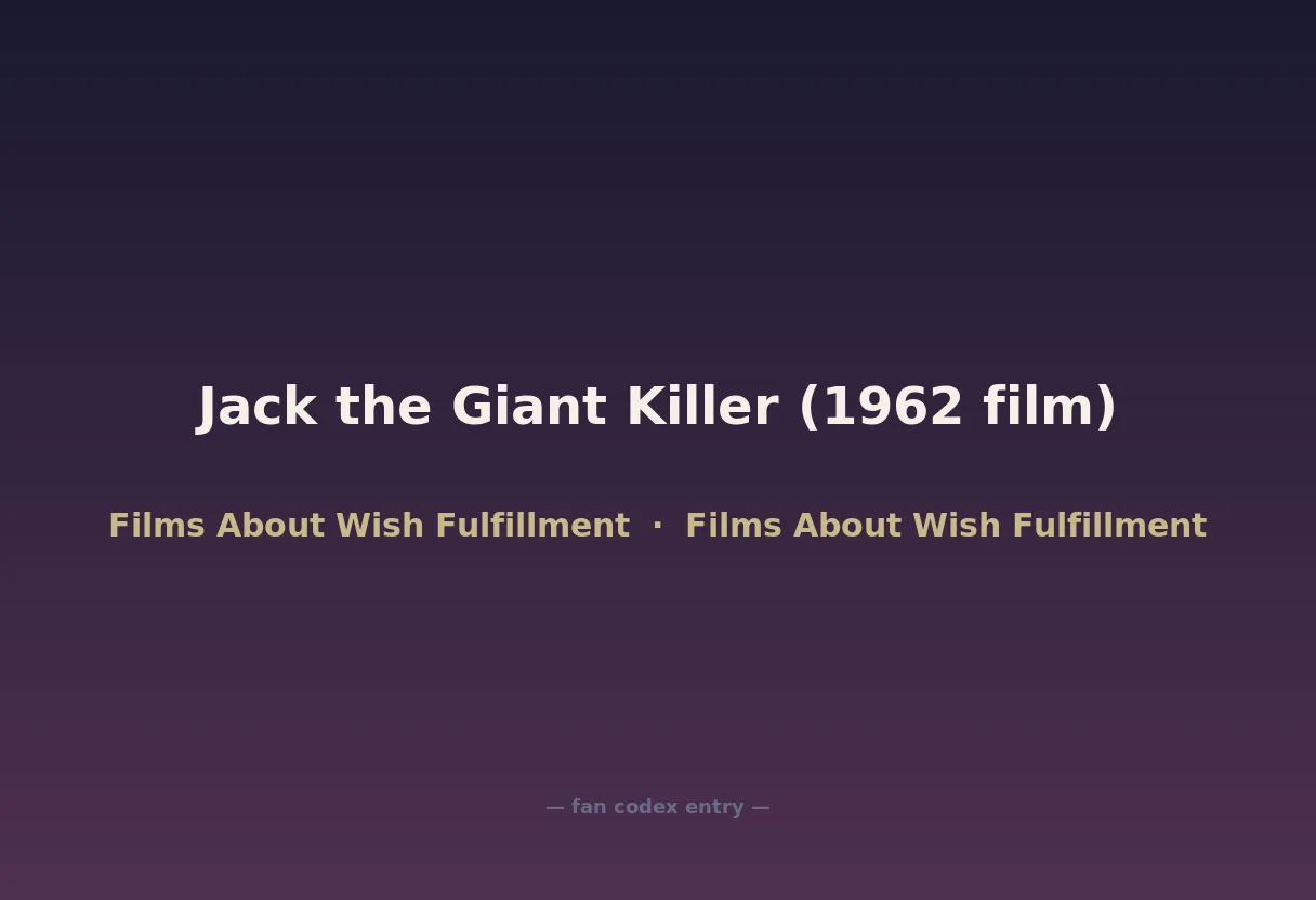 Jack the Giant Killer (1962 film)