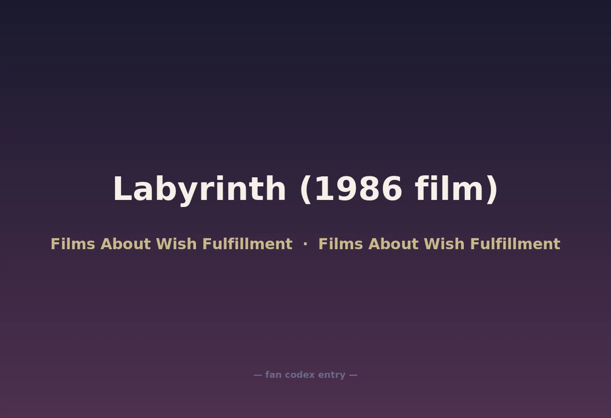 Labyrinth (1986 film)