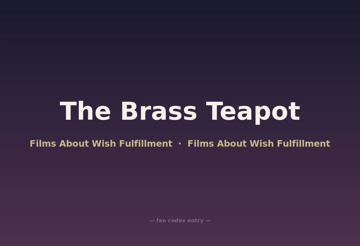 The Brass Teapot