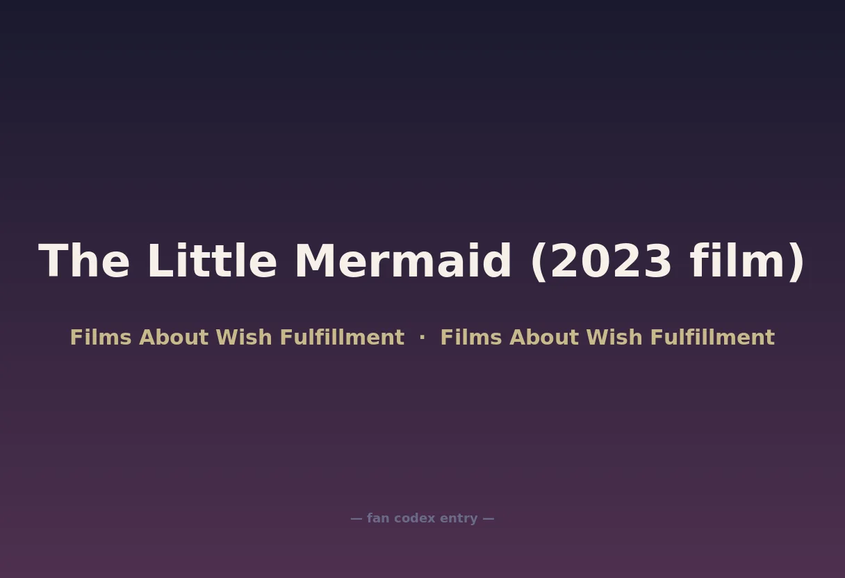 The Little Mermaid (2023 film)