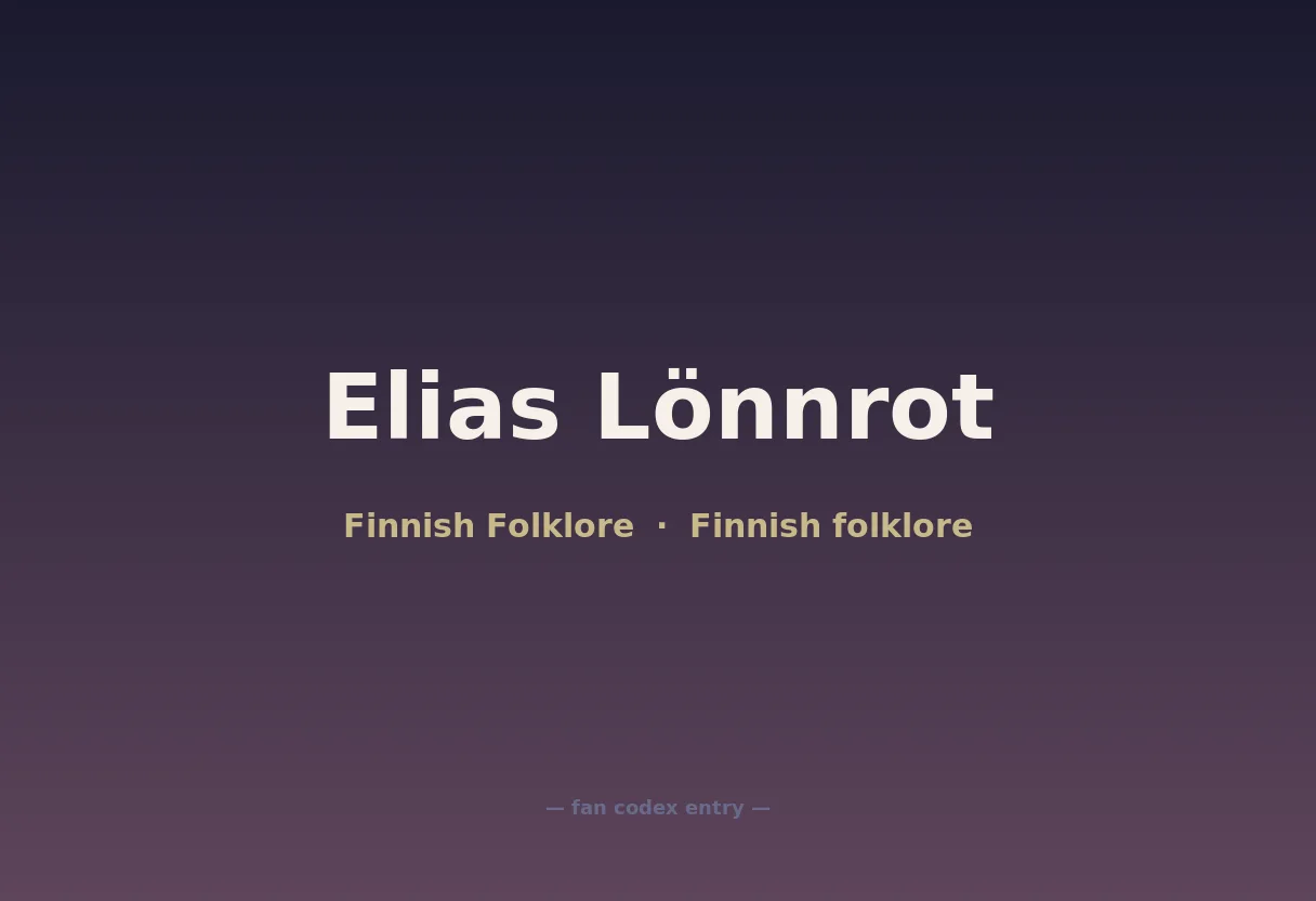 Elias Lönnrot