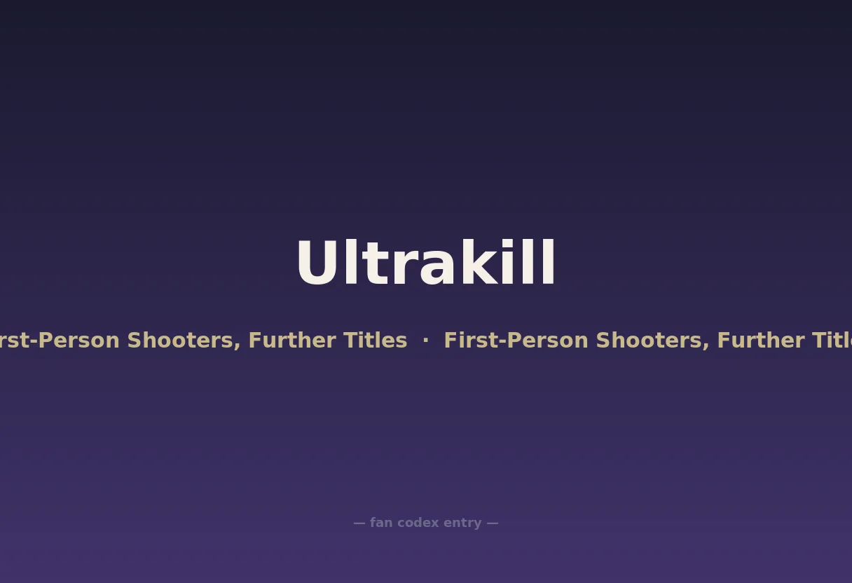 Ultrakill