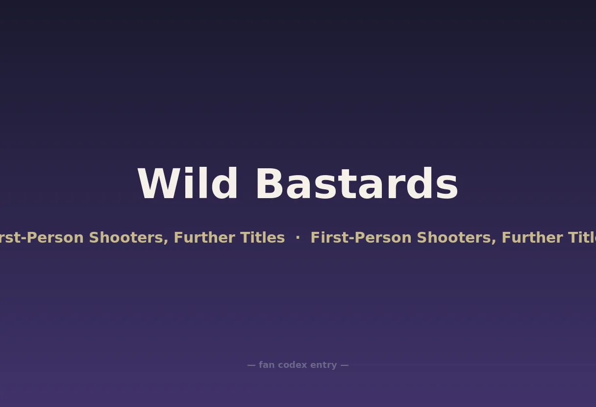 Wild Bastards