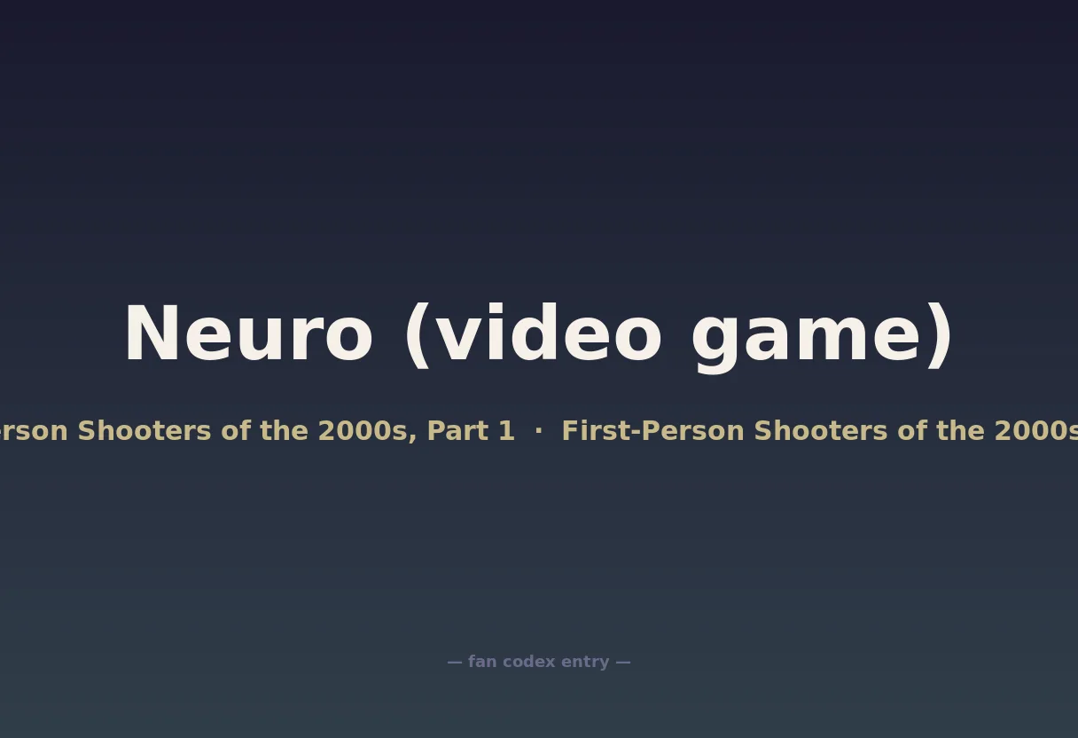 Neuro (video game)