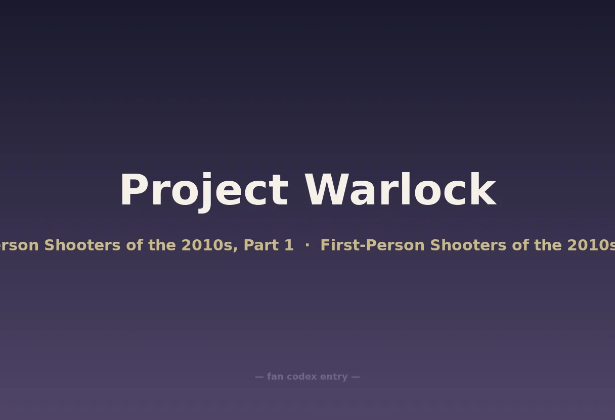 Project Warlock