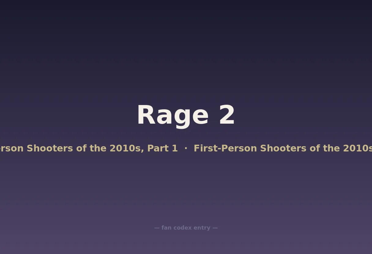 Rage 2